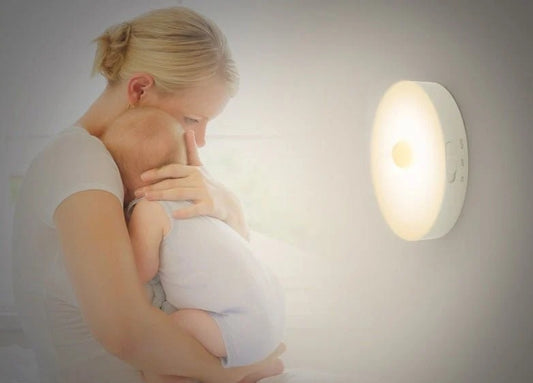 Nestora Smart Night Light – Motion Sensor LED Lamp, Bedroom & Hallway Use