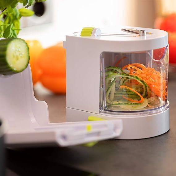 Nestora Universal Food Spiralizer – Vegetable Noodle Maker & Zucchini Pasta Cutter