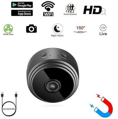 Nestora A9 Mini Wireless Security Camera – HD Indoor Home WiFi CCTV Surveillance Cam