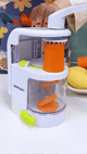 Nestora Universal Food Spiralizer – Vegetable Noodle Maker & Zucchini Pasta Cutter