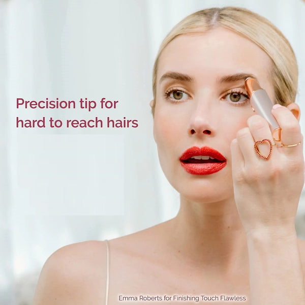 Nestora Flawless Brows Hair Remover – Painless Electric Eyebrow Trimmer for Women