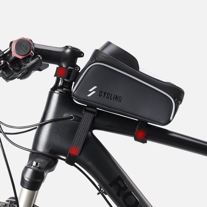 Nestora Bike Saddle Bag – Handlebar Crossbeam Bag, Cycling Accessories Storage Pouch