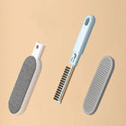 Nestora Double-Sided Pet Hair Remover Brush – Lint Roller for Couch, Car & Clothes
