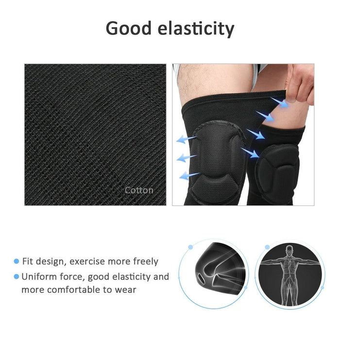 Nestora Professional Knee Pads 2pcs – Leg Protector for Sport, Work & Flooring