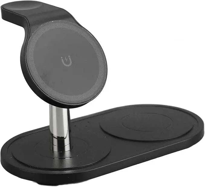 Nestora 15W Wireless Charger 3-in-1 – Phone Watch & Earbuds Fast Charging Station