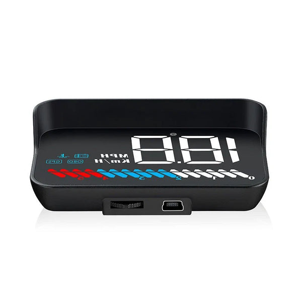 Nestora Vehicle HUD Head-Up Display – Car Speed GPS OBD2 Windshield Projector